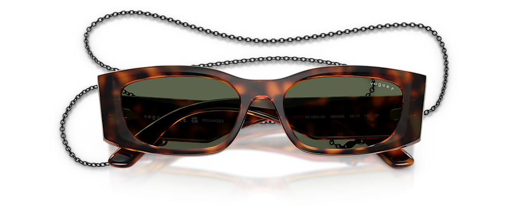 Vogue Eyewear VO5655SU Dark Havana Sunglasses