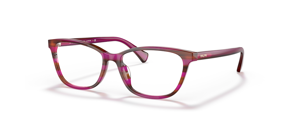 Ralph RA7133U Striped Brown Purple Frames Ralph RA7133U Striped Brown Purple Frames