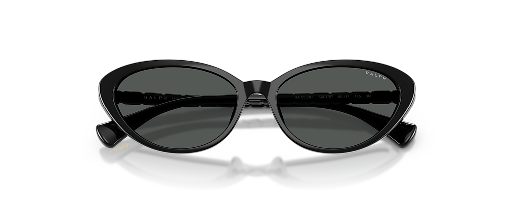 Ralph RA5338U Shiny Black Sunglasses