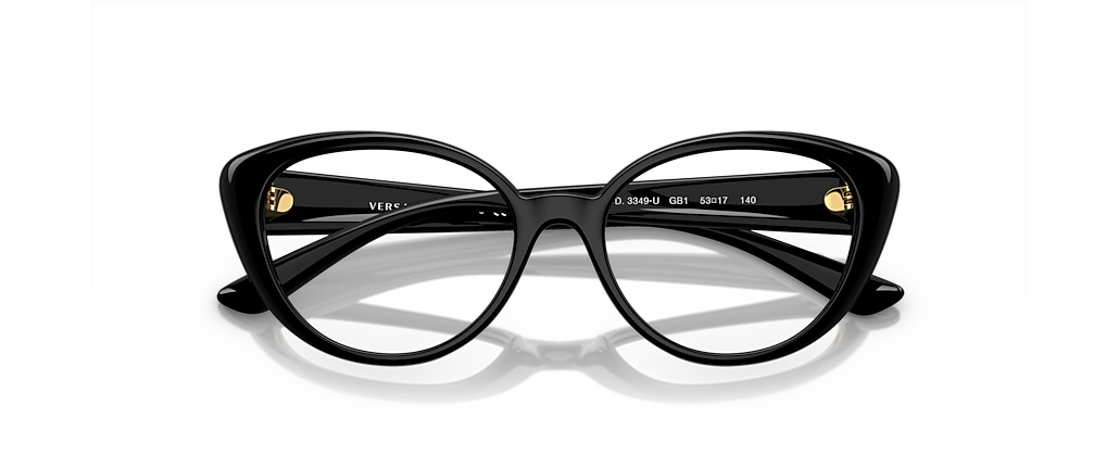 Versace VE3349U Black Frames Versace VE3349U Black Frames