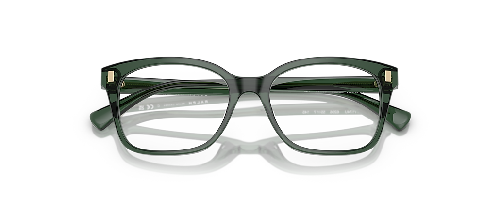 Ralph RA7174U Shiny Transparent Green Frames Ralph RA7174U Shiny Transparent Green Frames