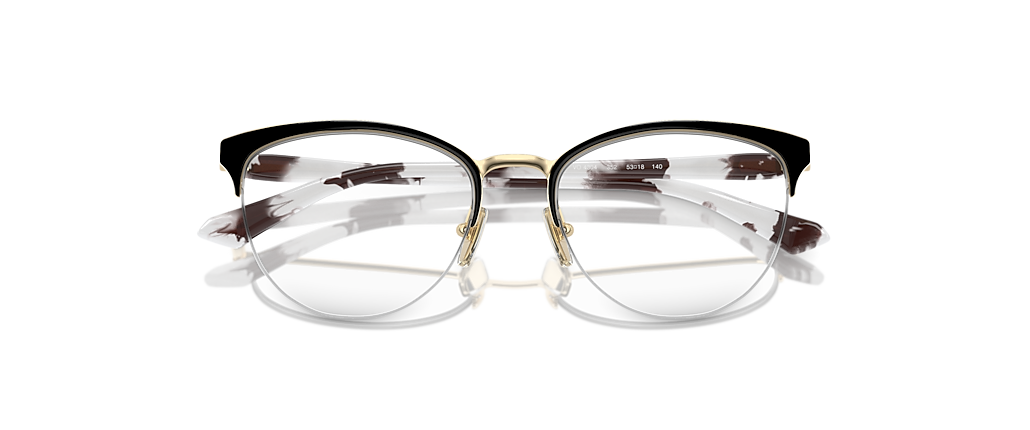 Vogue Eyewear VO4304 Top Black/Pale Gold Frames Vogue Eyewear VO4304 Top Black/Pale Gold Frames