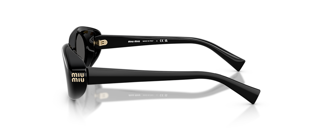 Miu Miu MU B09SF Black Sunglasses