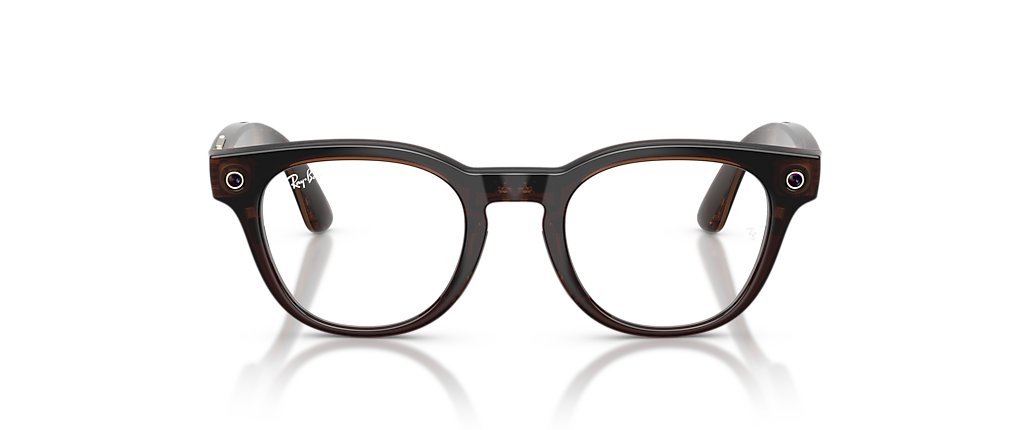 Ray-Ban Ray-Ban Meta Scriber Optics Transparent Umber Ray-Ban Meta Smart Glasses
