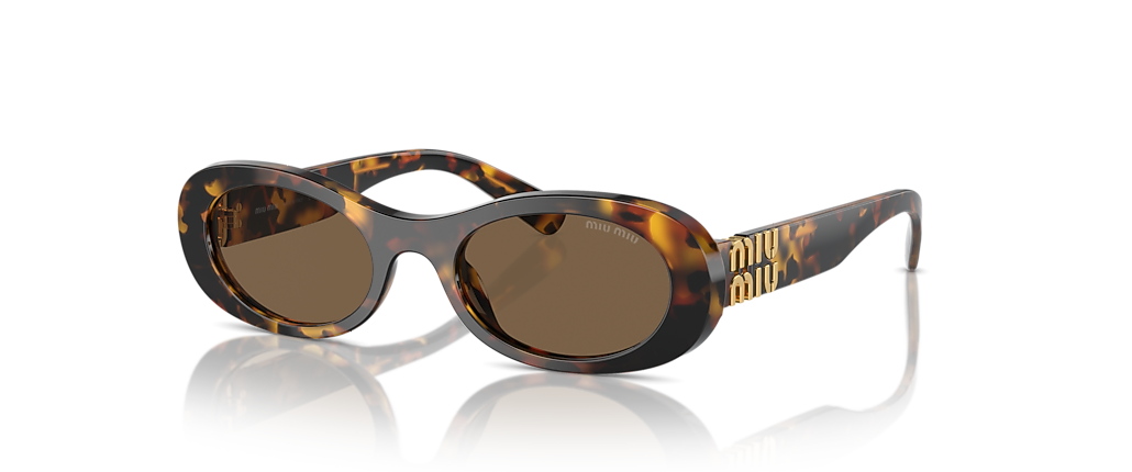 Miu Miu MU 06ZS Havana Sunglasses Miu Miu MU 06ZS Havana Sunglasses