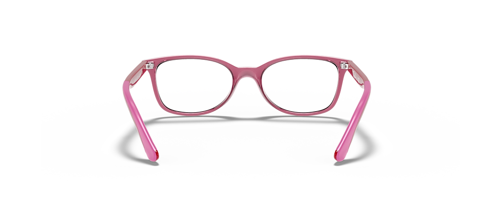 Ray-Ban RB1586 Optics Kids Transparent Red Frames Ray-Ban RB1586 Optics Kids Transparent Red Frames