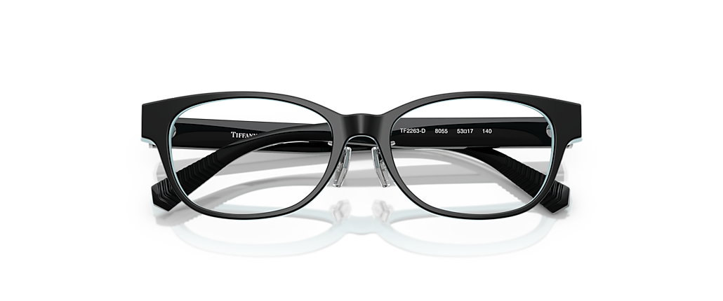 Tiffany & Co. TF2263D Black On Tiffany Blue Frames Tiffany & Co. TF2263D Black On Tiffany Blue Frames