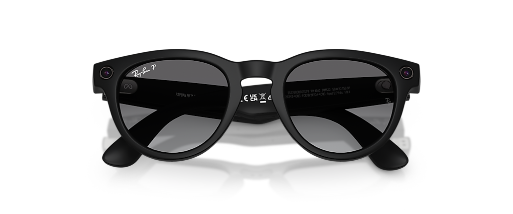 Ray-Ban Ray-Ban | Meta Headliner Black Ray-Ban Meta Smart Glasses