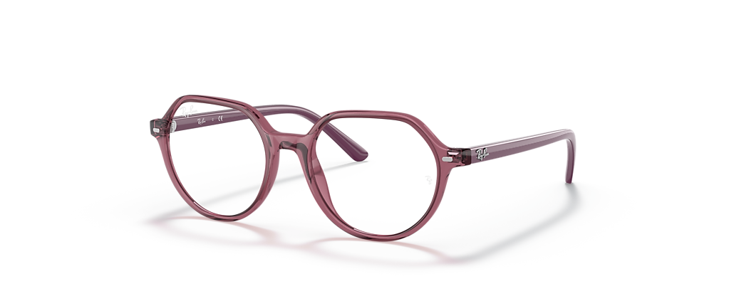 Ray-Ban RB9095V Thalia Optics Kids Transparent Pink Frames