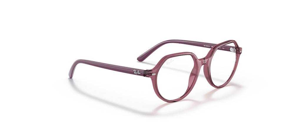 Ray-Ban RB9095V Thalia Optics Kids Transparent Pink Frames
