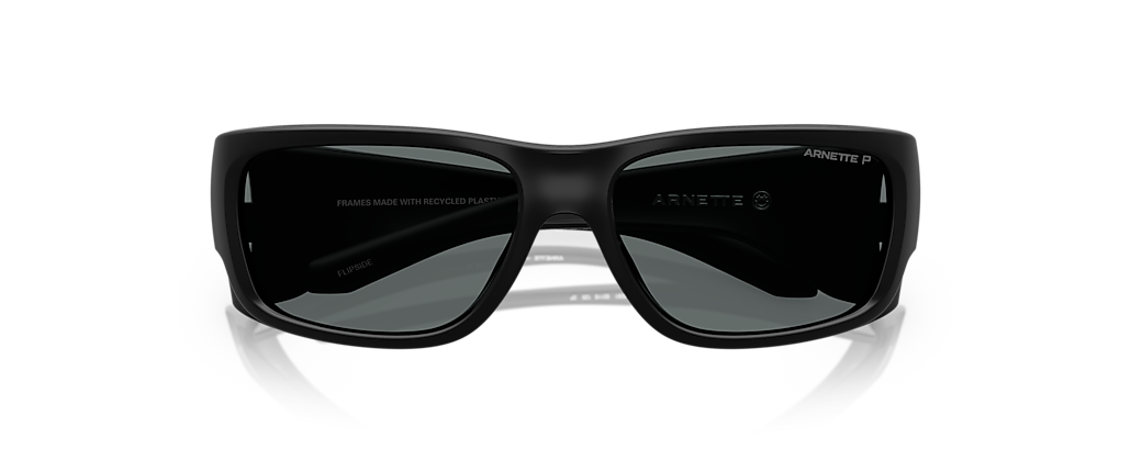 Arnette AN4345 Flipside Black Matt Top/Shiny Sunglasses Arnette AN4345 Flipside Black Matt Top/Shiny Sunglasses