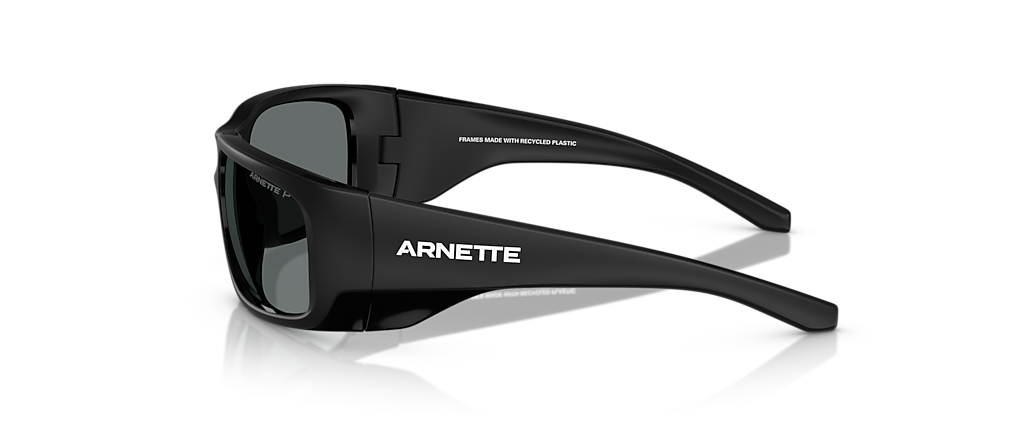 Arnette AN4345 Flipside Black Matt Top/Shiny Sunglasses Arnette AN4345 Flipside Black Matt Top/Shiny Sunglasses