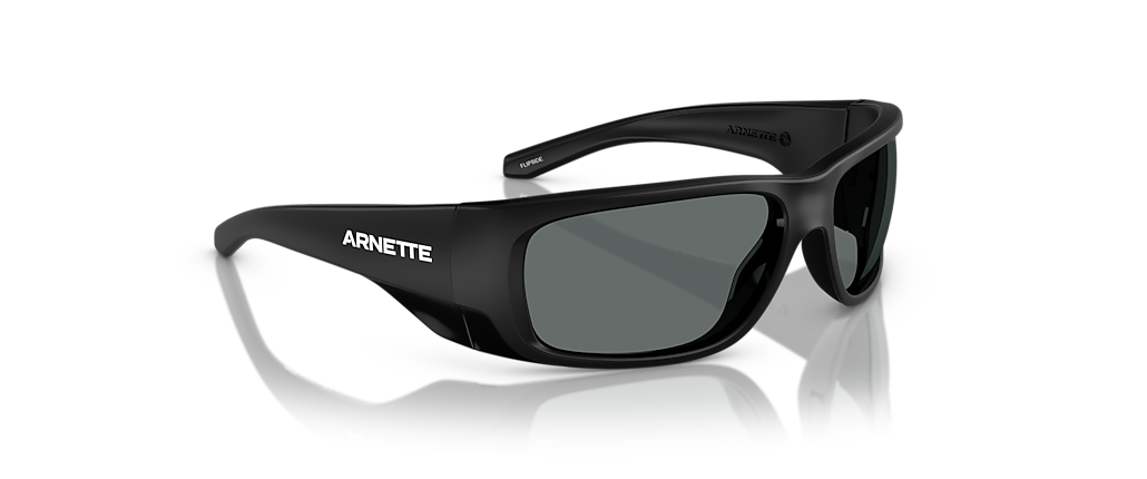 Arnette AN4345 Flipside Black Matt Top/Shiny Sunglasses Arnette AN4345 Flipside Black Matt Top/Shiny Sunglasses