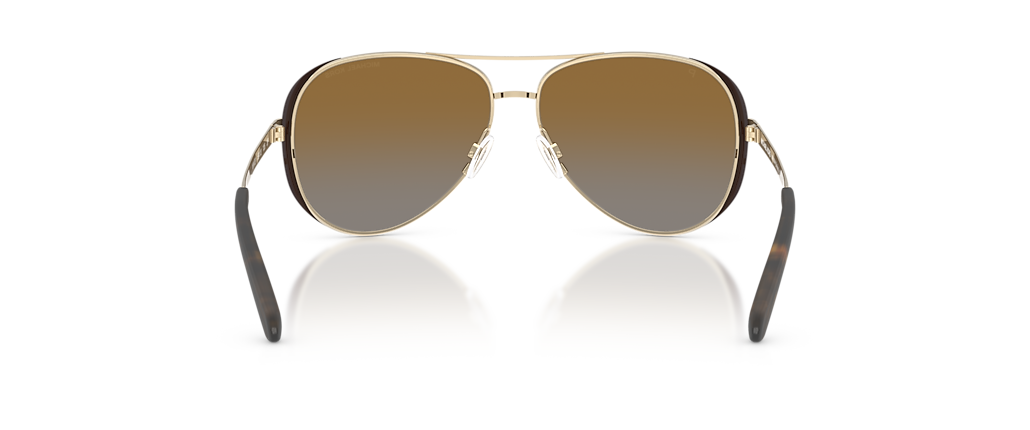Michael Kors MK5004 Chelsea Gold/Brown Sunglasses Michael Kors MK5004 Chelsea Gold/Brown Sunglasses