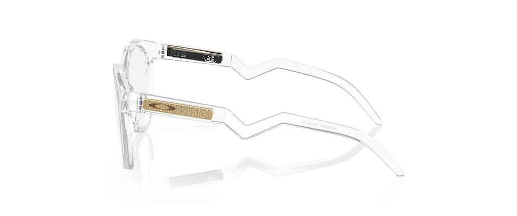Oakley OX8139 Kylian Mbappé Signature Series HSTN Polished Clear Frames Oakley OX8139 Kylian Mbappé Signature Series HSTN Polished Clear Frames