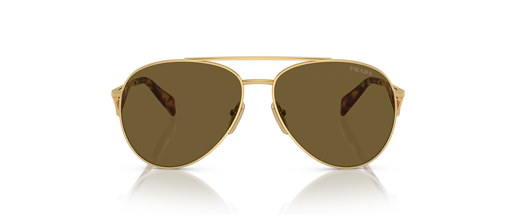 Prada PR 73ZS Gold Sunglasses