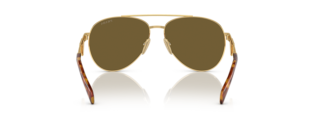 Prada PR 73ZS Gold Sunglasses
