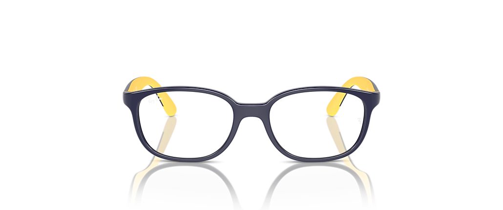 Ray-Ban RB1632 Optics Kids Bio-Based Dark Blue On Yellow Frames