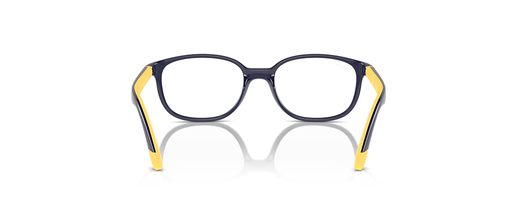 Ray-Ban RB1632 Optics Kids Bio-Based Dark Blue On Yellow Frames