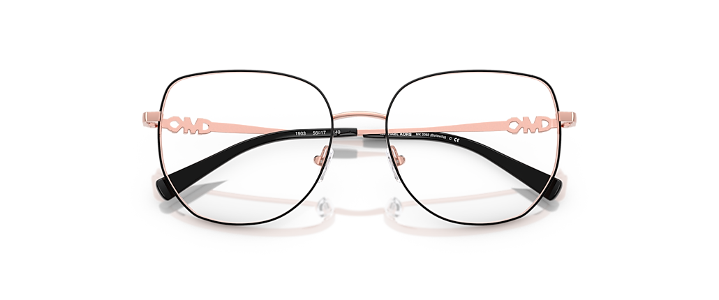 Michael Kors MK3062 Belleville Black Shiny Frames Michael Kors MK3062 Belleville Black Shiny Frames