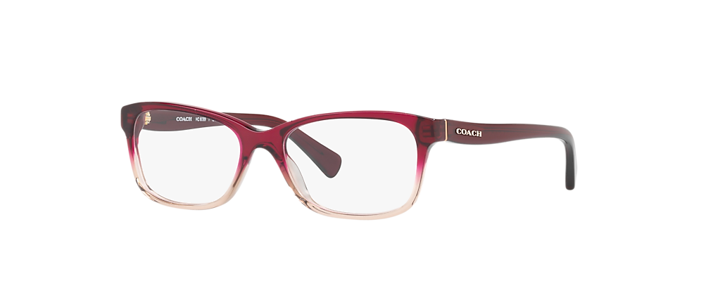 Coach HC6089 Red Beige Gradient Frames