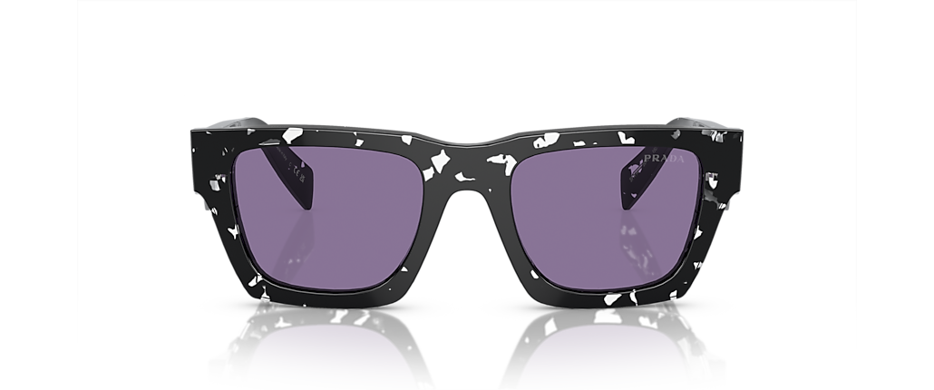 Prada PR A06S Tortoise Black Crystal Sunglasses Prada PR A06S Tortoise Black Crystal Sunglasses
