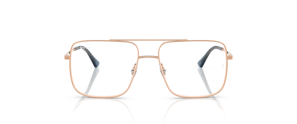 Ray-Ban RB3758V Ari Optics Rose Gold Frames