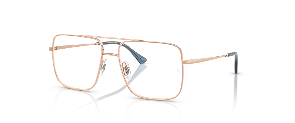Ray-Ban RB3758V Ari Optics Rose Gold Frames
