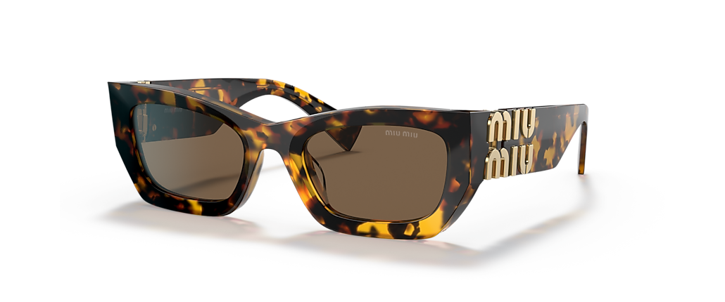 Miu Miu MU 09WS Honey Havana Sunglasses