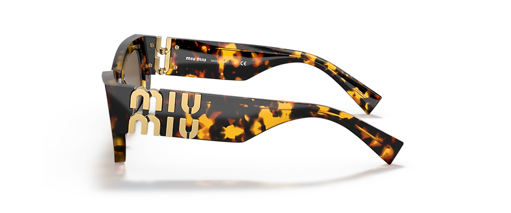 Miu Miu MU 09WS Honey Havana Sunglasses