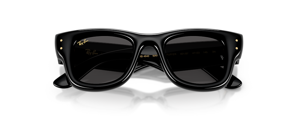 Ray-Ban RB4940 Wayfarer Puffer Black Sunglasses Ray-Ban RB4940 Wayfarer Puffer Black Sunglasses