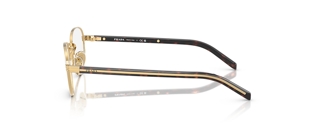 Prada PR B53V Gold Frames