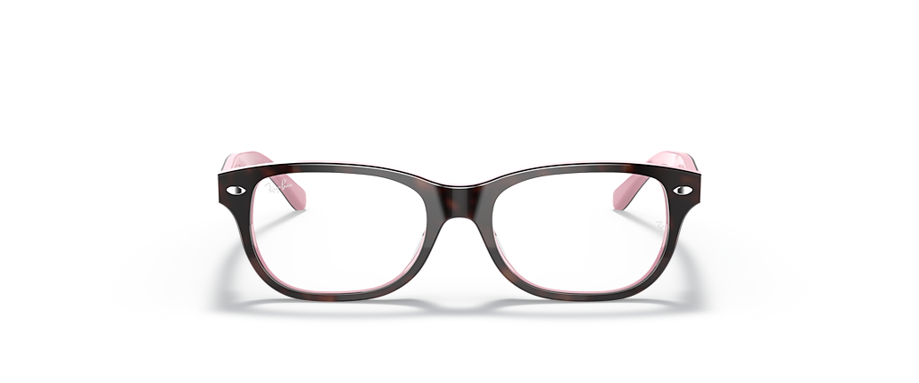 Ray-Ban RB1555F Optics Kids Havana On Opal Pink Frames