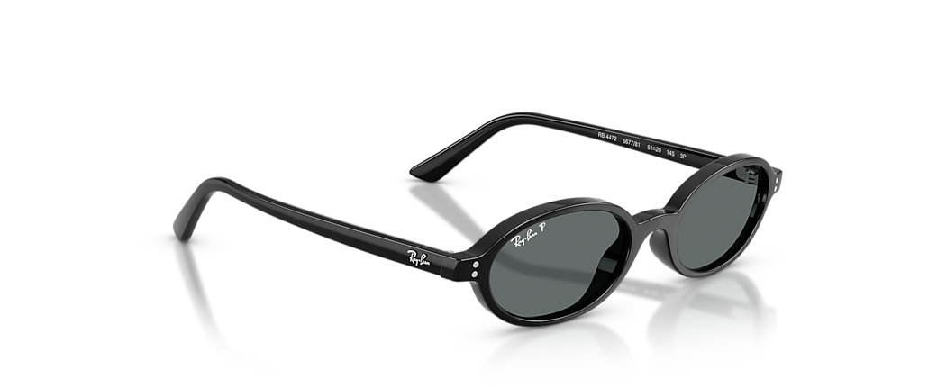 Ray-Ban RB4472 Khal Bio-Based Black Sunglasses