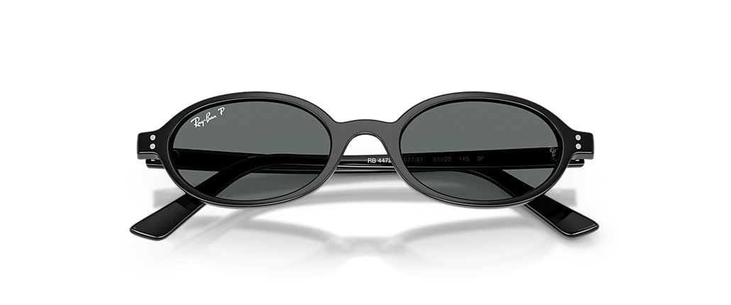 Ray-Ban RB4472 Khal Bio-Based Black Sunglasses