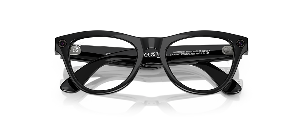 Ray-Ban Ray-Ban | Meta Skyler Black Ray-Ban Meta Smart Glasses