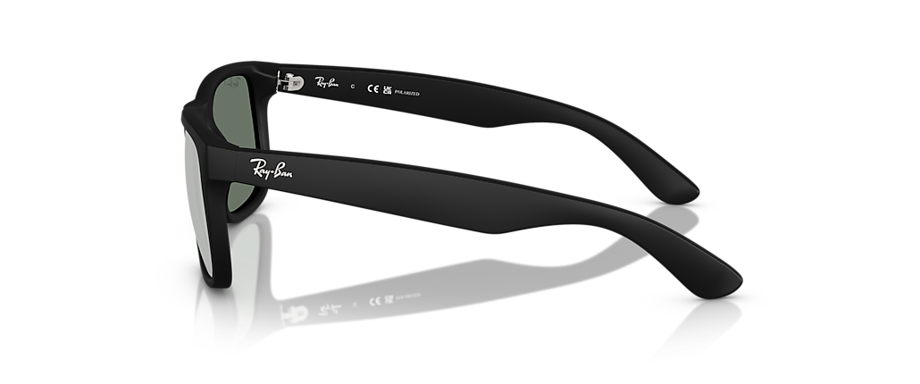 Ray-Ban RB4165 Justin Classic Rubber Black Sunglasses