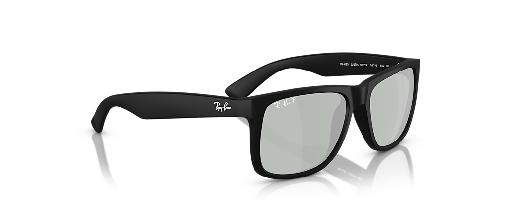 Ray-Ban RB4165 Justin Classic Rubber Black Sunglasses