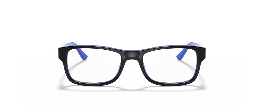 Ray-Ban RB5268 Optics Black On Blue Frames Ray-Ban RB5268 Optics Black On Blue Frames