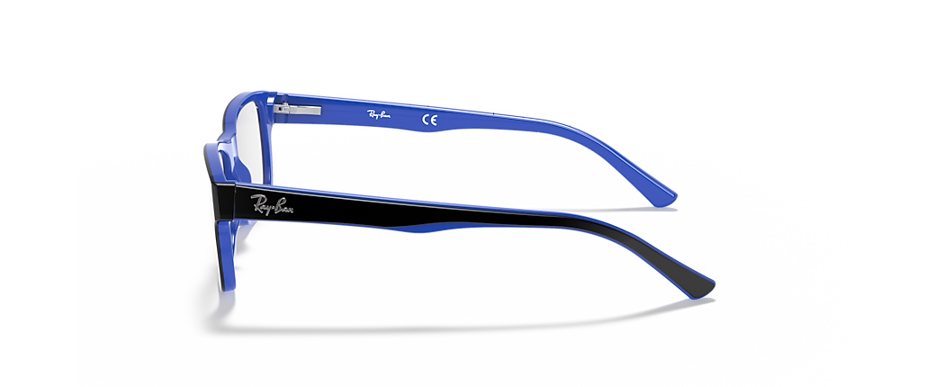Ray-Ban RB5268 Optics Black On Blue Frames Ray-Ban RB5268 Optics Black On Blue Frames