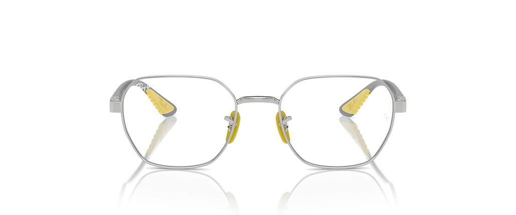 Ray-Ban RB6594M Optics Scuderia Ferrari Collection Silver Frames Ray-Ban RB6594M Optics Scuderia Ferrari Collection Silver Frames