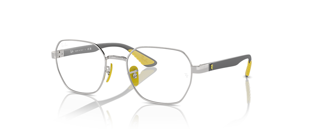 Ray-Ban RB6594M Optics Scuderia Ferrari Collection Silver Frames Ray-Ban RB6594M Optics Scuderia Ferrari Collection Silver Frames