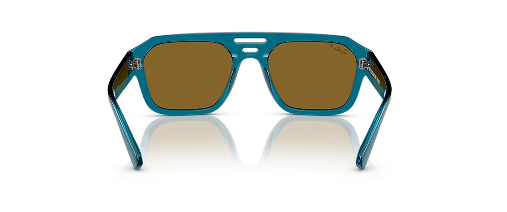 Ray-Ban RB4397 Corrigan Bio-Based Transparent Light Blue Sunglasses Ray-Ban RB4397 Corrigan Bio-Based Transparent Light Blue Sunglasses