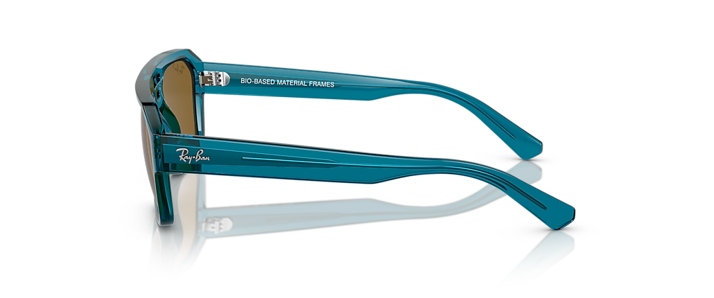 Ray-Ban RB4397 Corrigan Bio-Based Transparent Light Blue Sunglasses Ray-Ban RB4397 Corrigan Bio-Based Transparent Light Blue Sunglasses