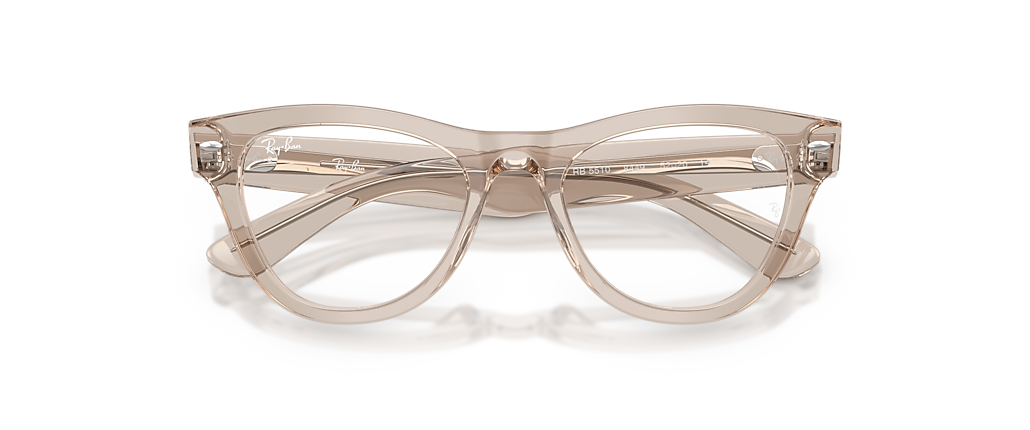 Ray-Ban RB5510 Skyler Optics Transparent Light Brown Frames