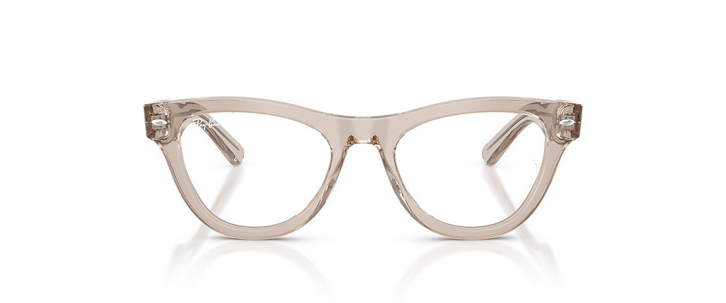 Ray-Ban RB5510 Skyler Optics Transparent Light Brown Frames