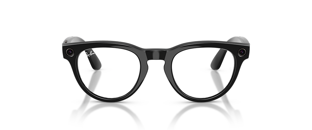 Ray-Ban Ray-Ban | Meta Low Bridge Fit Headliner Black Ray-Ban Meta Smart Glasses