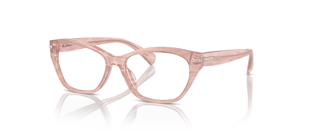 Ralph RA7161U Shiny Transparent Rose Frames Ralph RA7161U Shiny Transparent Rose Frames