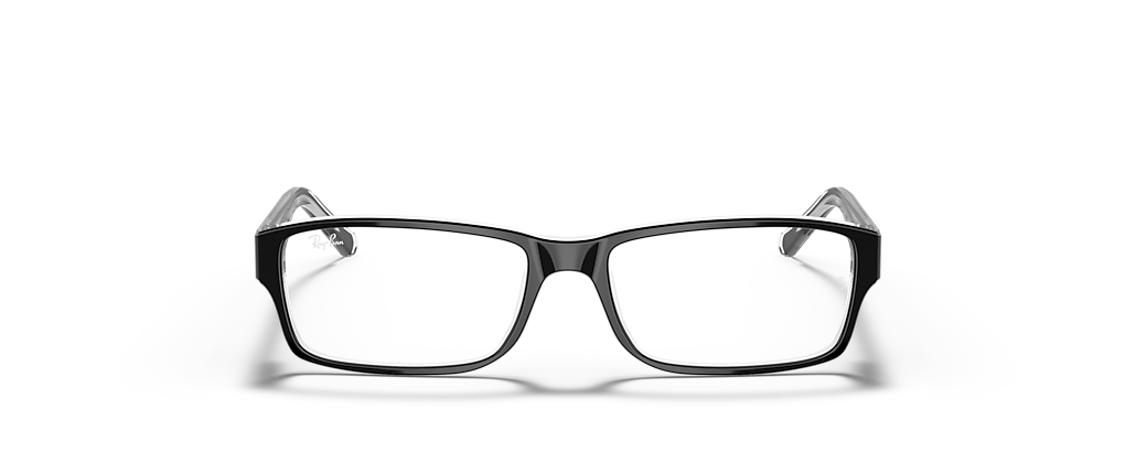 Ray-Ban RB5169 Optics Black On Transparent Frames