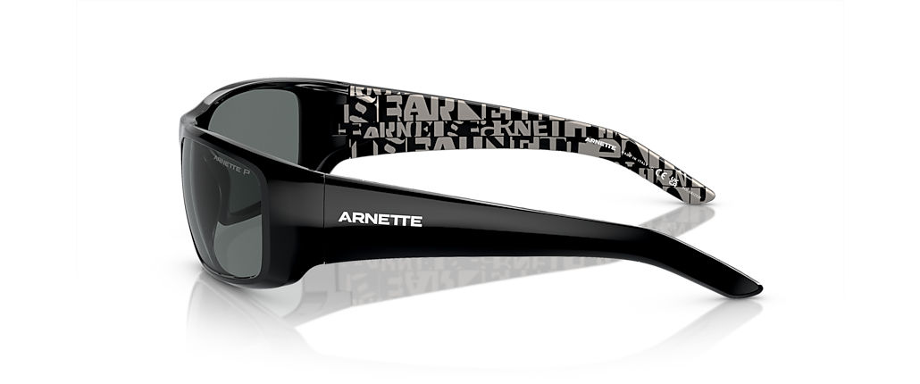 Arnette AN4182 Hot Shot Shiny Black Sunglasses Arnette AN4182 Hot Shot Shiny Black Sunglasses